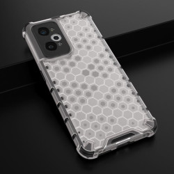 ETUI PANCERNE HONEYCOMB na telefon Realme GT NEO 3T 5G / GT NEO 2 / GT 2 5G / GT Neo 2S bezbarwne