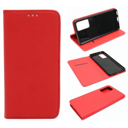 Etui Smart Magnet na telefon OPPO Reno 6 Pro 5G czerwone