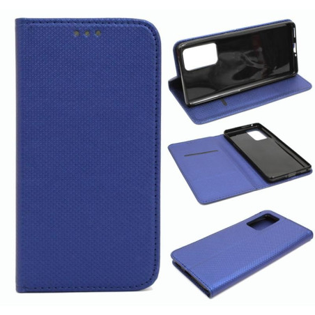 Etui Smart Magnet na telefon OPPO Reno 6 Pro 5G CPH2249 granatowe