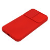 Etui SILICONE LENS na telefon Samsung Galaxy A54 5G A546 czerwone