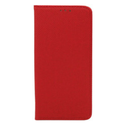 Etui Smart Magnet na telefon motorola moto g52 4G / g71s / g82 5G czerwone