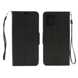 Etui Fancy Diary na telefon motorola moto g13 4G XT2331 / g23 4G XT2333 / g53 5G XT2335 czarne