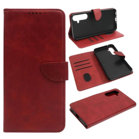 Etui Smart Leather na telefon Samsung Galaxy A35 5G A356 czerwone