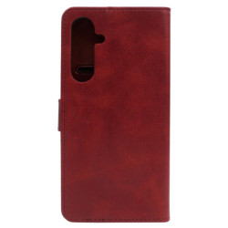 Etui Smart Leather na telefon Samsung Galaxy A35 5G A356 czerwone