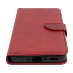 Etui Smart Leather na telefon Samsung Galaxy A35 5G A356 czerwone