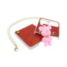 Etui Hard Case Bling na telefon Samsung Galaxy Z Flip 4 5G F721 / 3 5G F711 czerwone