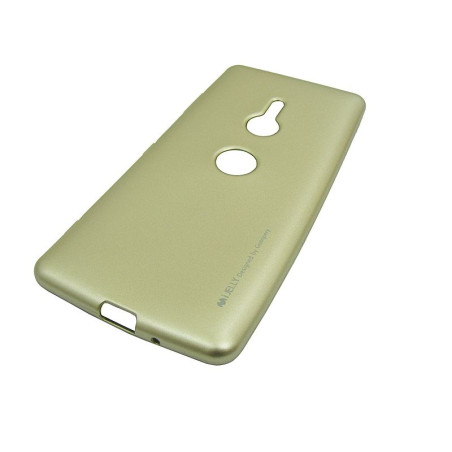 Etui Futerał Mercury i-JELLY METAL na telefon Sony XZ3 H9436 złoty