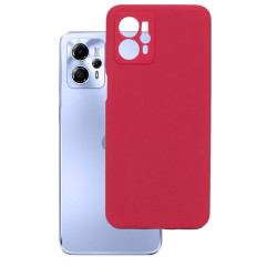 Etui Silicon Case na telefon motorola moto g13 4G XT2331 / g23 4G XT2333 / g53 5G XT2335 bordowe