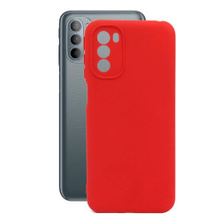 Etui Silicon Case na telefon motorola moto g31 / g41 4G czerwone