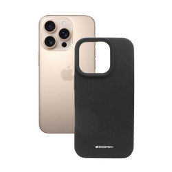 Etui Mercury SILICONE na telefon Apple iPhone 16 Pro A3293 czarne