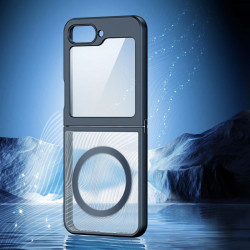 Etui DUXDUCIS Aimo Mag na telefon Samsung Galaxy Z Flip 6 5G F741 / Galaxy Z Flip 7 FE 5G F761 czarne