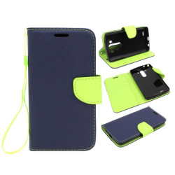 Etui Fancy Diary na telefon LG G3 D855 granatowy