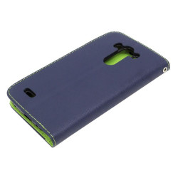 Etui Fancy Diary na telefon LG G3 D855 granatowy