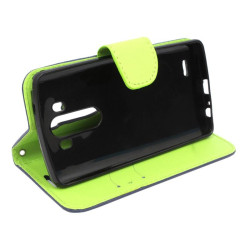 Etui Fancy Diary na telefon LG G3 D855 granatowy