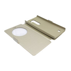Flip Case VIEW LG G4c / Magna złoty