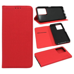 Etui Smart Magnet na telefon Infinix Note 12 Pro 5G X671B czerwone