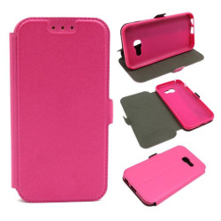 Etui BOOK POCKET na telefon Samsung Galaxy A3 2017 A320 różowe
