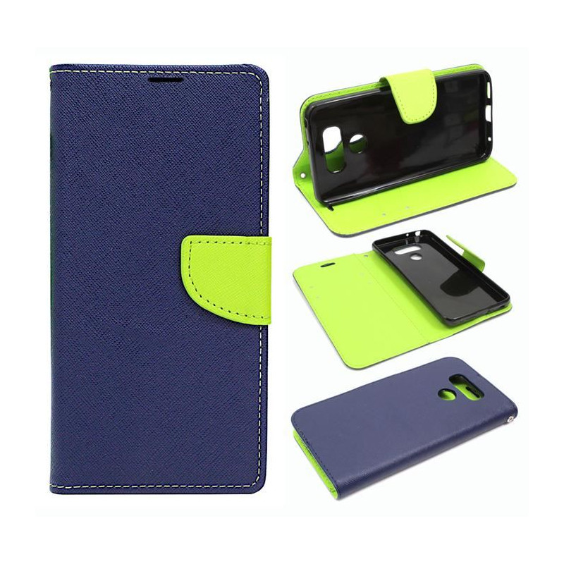 Etui Fancy Diary na telefon LG G6 H870 granatowe