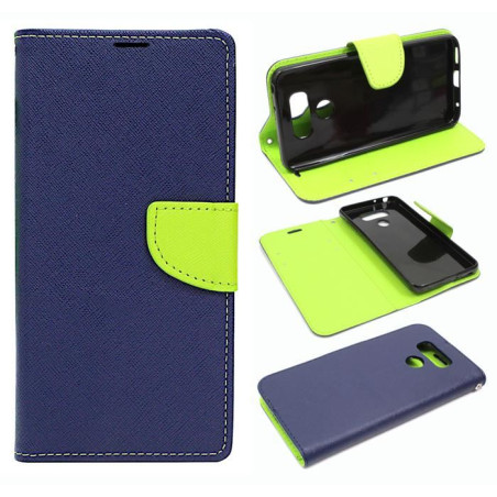 Etui Fancy Diary na telefon LG G6 H870 granatowe