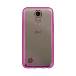 BUMPER GLOSSY TPU LG K10 2017 M250 różowy
