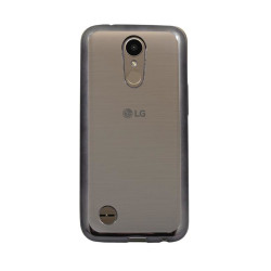 BUMPER GLOSSY TPU LG K10 2017 M250 szary