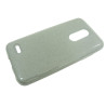Etui Jelly Case SHINING HQ na telefon LG K10 2018 K11 srebrny