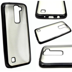 BUMPER GLOSSY TPU LG K8 K350E czarny