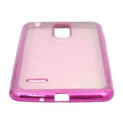 Etui BUMPER GLOSSY TPU na telefon LG K8 2017 X300 różowe