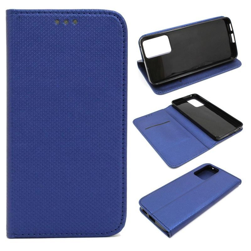 Etui Smart Magnet na telefon OPPO Reno 7 5G / Find X5 Lite CPH2371 granatowe