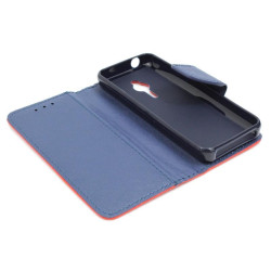 Etui Fancy Diary na telefon Nokia 230 RM-1172 czerwony