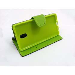 Etui Fancy Diary na telefon Nokia 3 TA-1020 TA-1032 granatowy