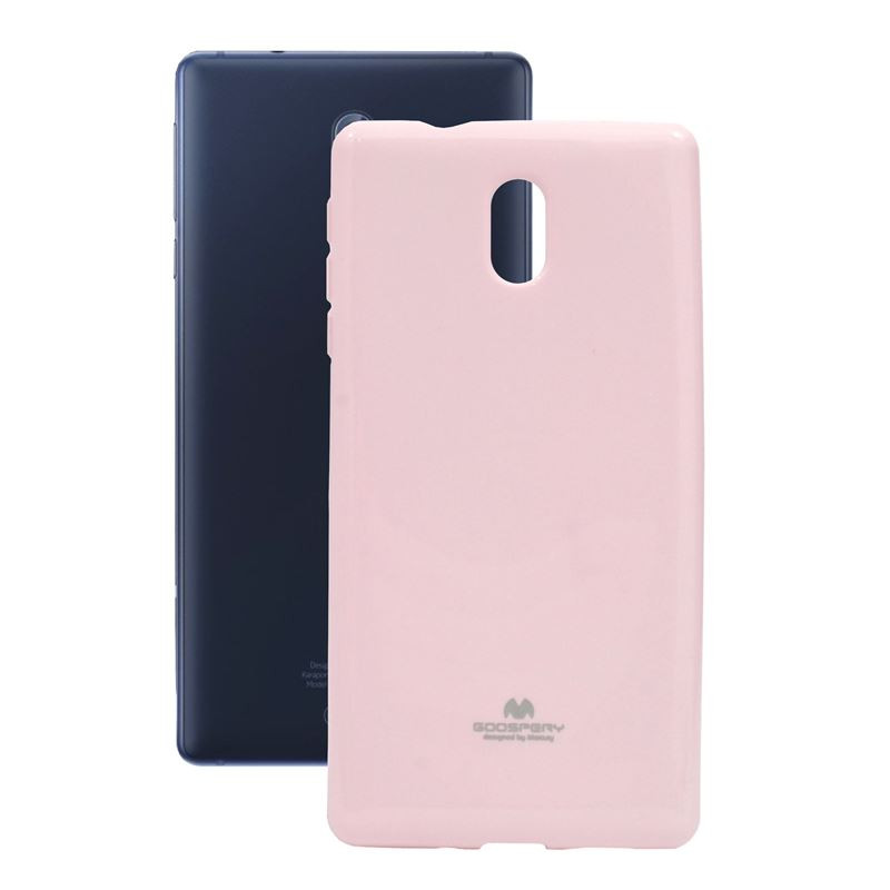 Etui Futerał Mercury JELLY na telefon Nokia 3 TA-1020 j. różowy