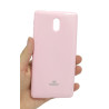 Etui Futerał Mercury JELLY na telefon Nokia 3 TA-1020 j. różowy