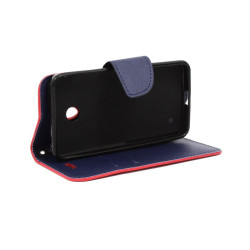 Etui Fancy Diary na telefon Nokia Lumia 630 czerwony
