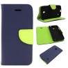 Etui Fancy Diary na telefon Nokia Lumia 630 RM-979 / 635 RM-974 granatowe