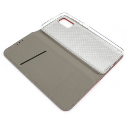 Etui Smart Magnet na telefon Samsung Galaxy M51 M515 czerwone
