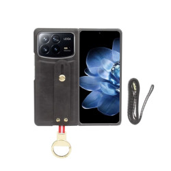 Etui Ring Leather na telefon Xiaomi Mi Mix Fold 4 5G czarne
