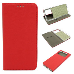 Etui Smart Magnet na telefon Xiaomi POCO M4 Pro 4G czerwone