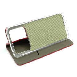 Etui Smart Magnet na telefon Xiaomi POCO M4 Pro 4G czerwone