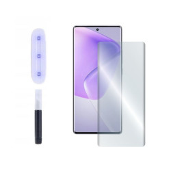 9H SZKŁO hartowane na telefon Infinix Hot 50 Pro Plus Pro+ 4G X6880 UV + lampa