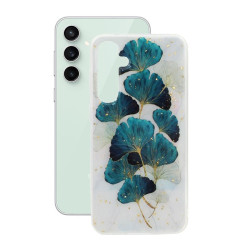 Etui Gold Glam na telefon Samsung Galaxy S23 FE 5G S711 listki