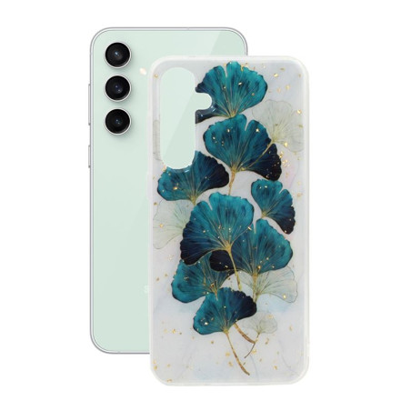 Etui Gold Glam na telefon Samsung Galaxy S23 FE 5G S711 listki