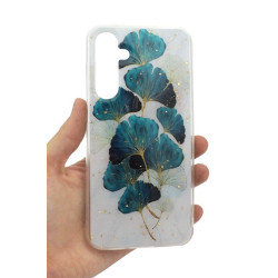 Etui Gold Glam na telefon Samsung Galaxy S23 FE 5G S711 listki