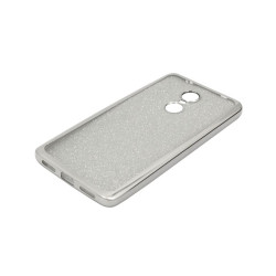 Etui Jelly Case GLOSSY HQ na telefon Xiaomi Redmi Note 4 2016102 / 4X 2016101 srebrne