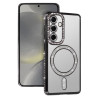 Etui MagSafe Bling na telefon Samsung Galaxy S24 Ultra 5G S928 czarne