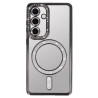 Etui MagSafe Bling na telefon Samsung Galaxy S24 Ultra 5G S928 czarne