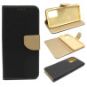 Etui Fancy Diary na telefon Xiaomi Redmi 10 21061119DG / Note 11 4G 2201117TY czarno-złote