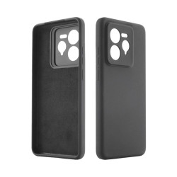Etui Silicon Case 2mm na telefon Realme GT 7 Pro 5G RMX5011 czarne MATT