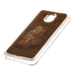 Etui Liquid / Water Case na telefon Samsung J3 2017 J330 złoty