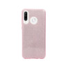 Etui Jelly Case SHINING HQ na telefon Huawei P30 Lite srebrno-różowe